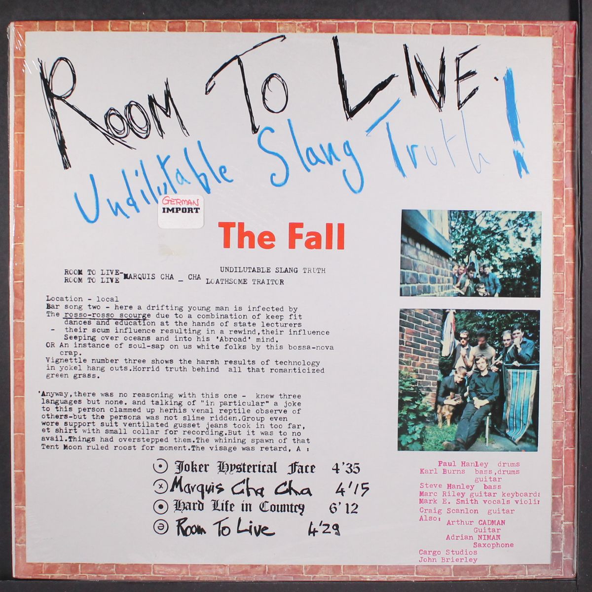 room to live by FALL