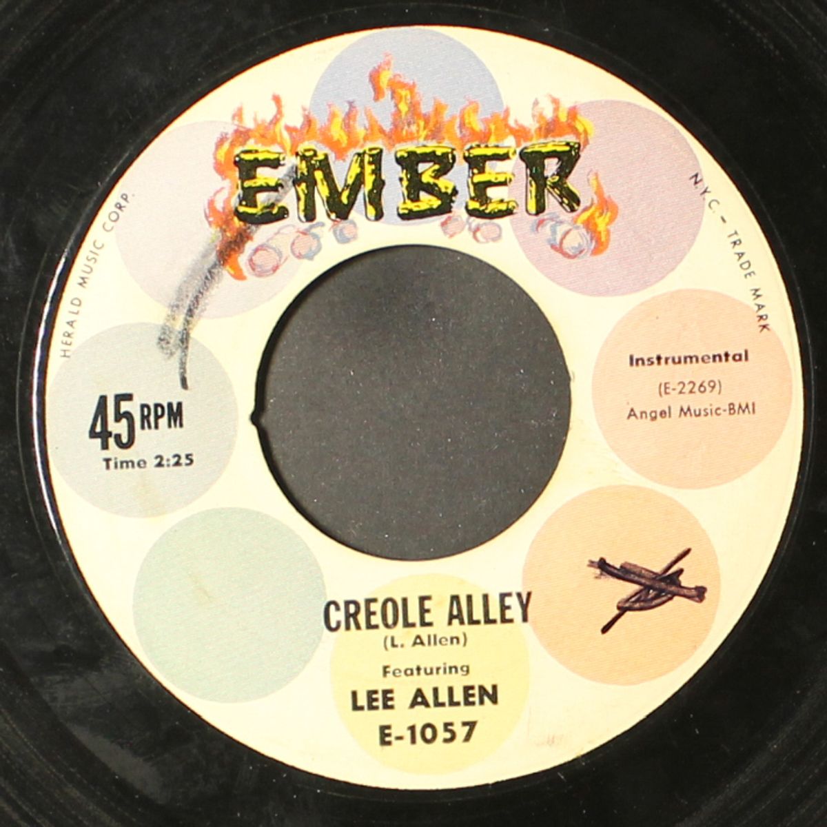 creole alley / cat walk by LEE ALLEN