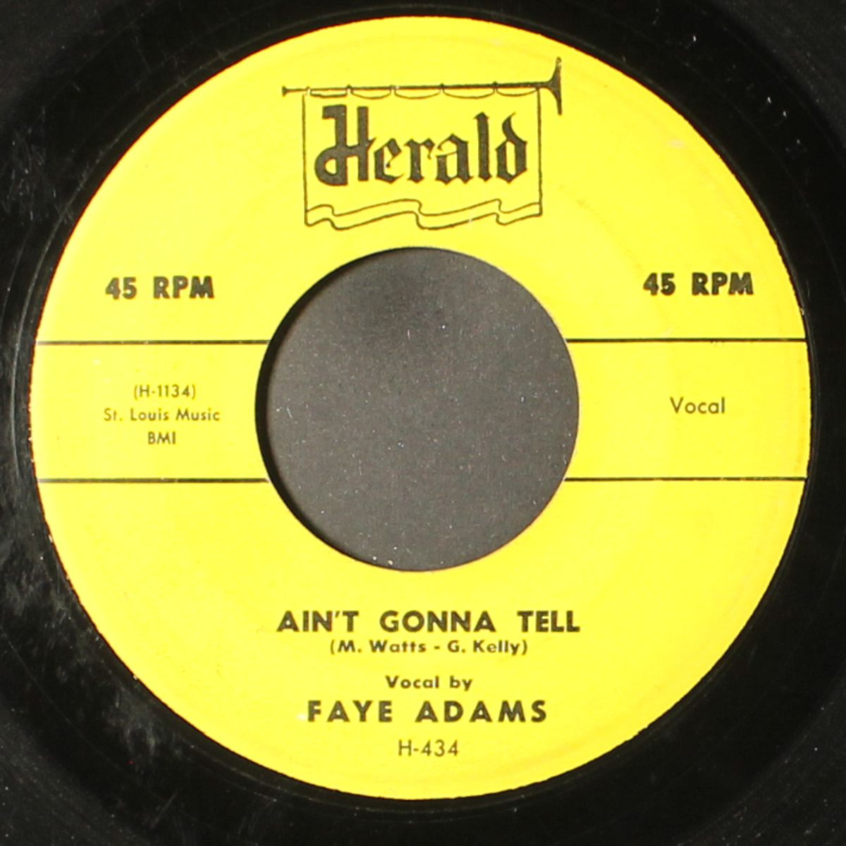 ain't gonna tell / hurts me to my heart by FAYE ADAMS