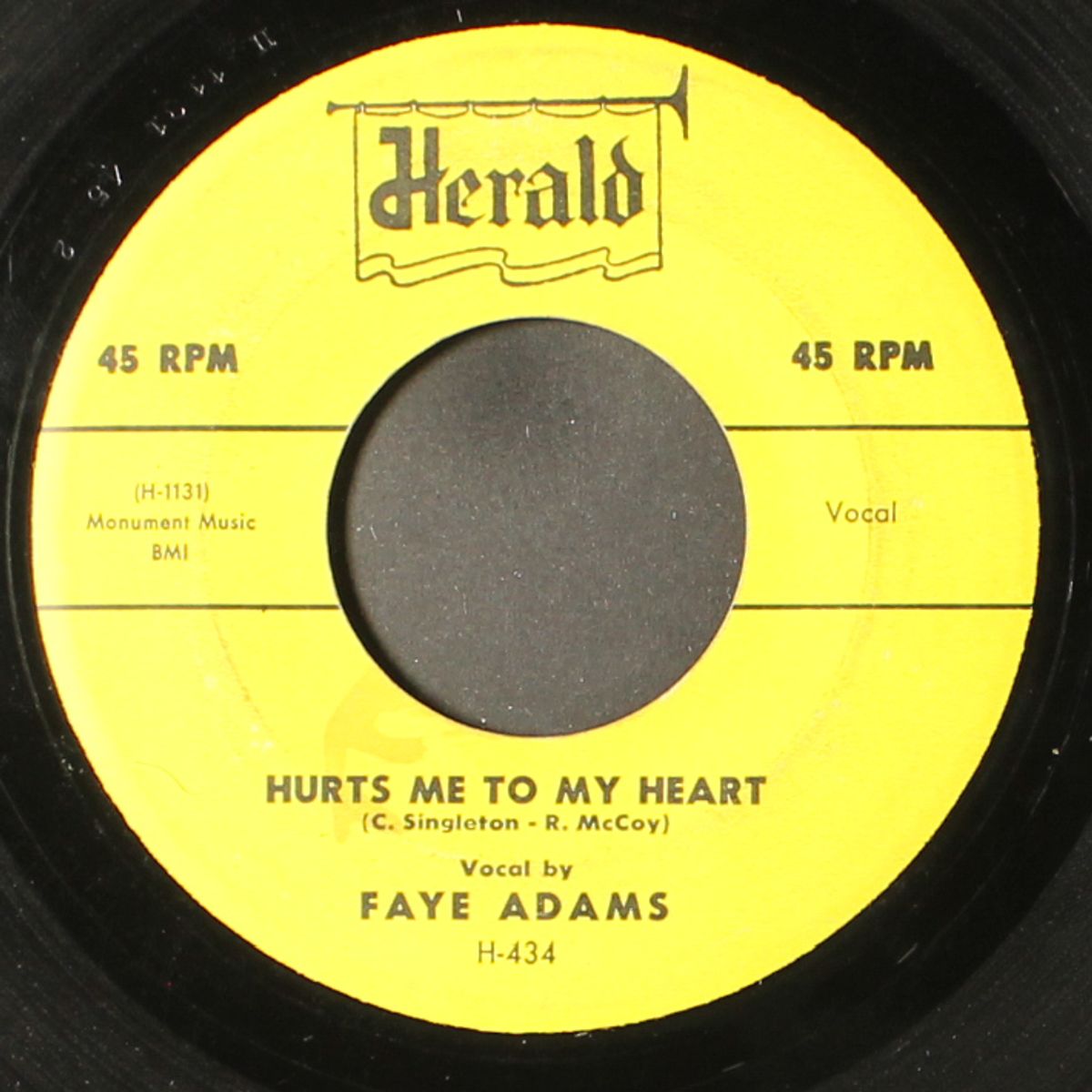 ain't gonna tell / hurts me to my heart by FAYE ADAMS