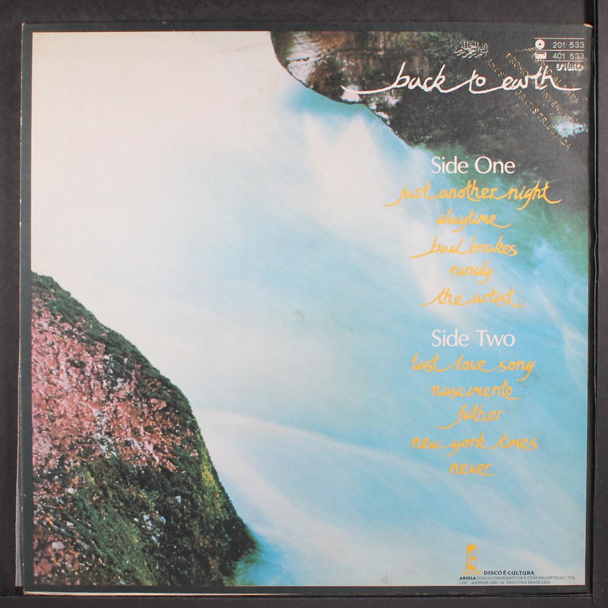 back to earth by CAT STEVENS