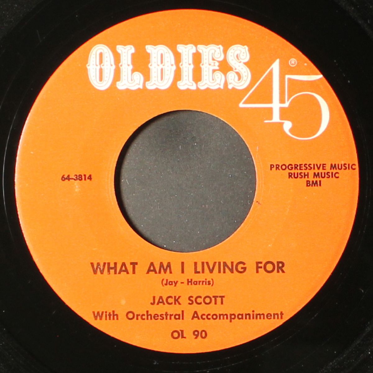what am i living for / fussing and loving by JACK SCOTT / FLOYD VALENTINE