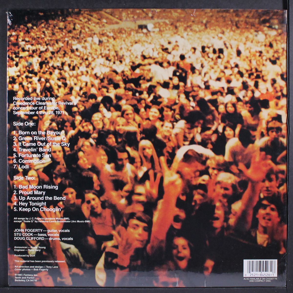 live in europe by CREEDENCE CLEARWATER REVIVAL