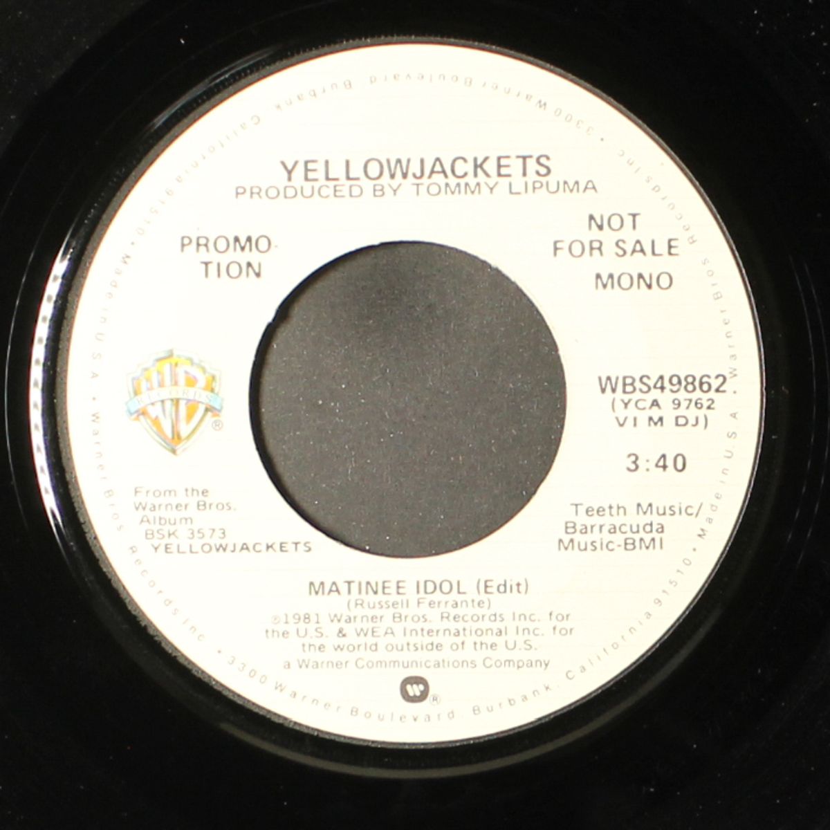 matinee idol / mono by YELLOWJACKETS