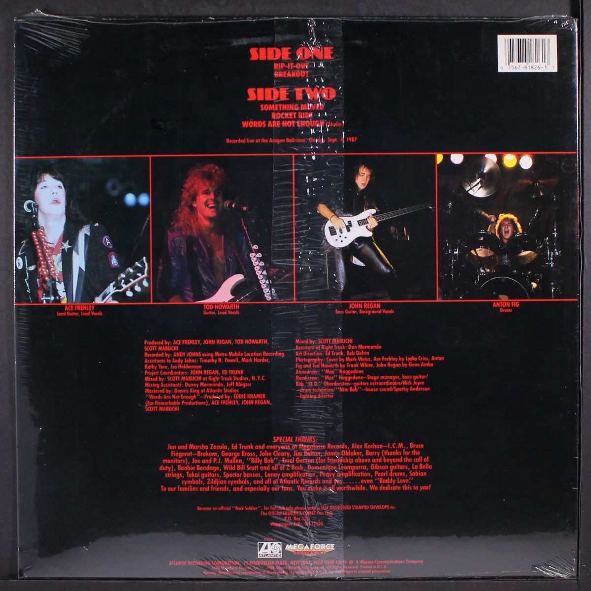 live + 1 by FREHLEY'S COMET