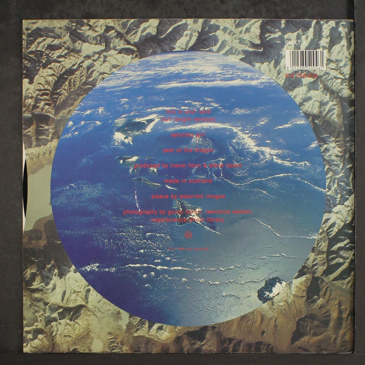 this is your land / saturday girl +1 by SIMPLE MINDS