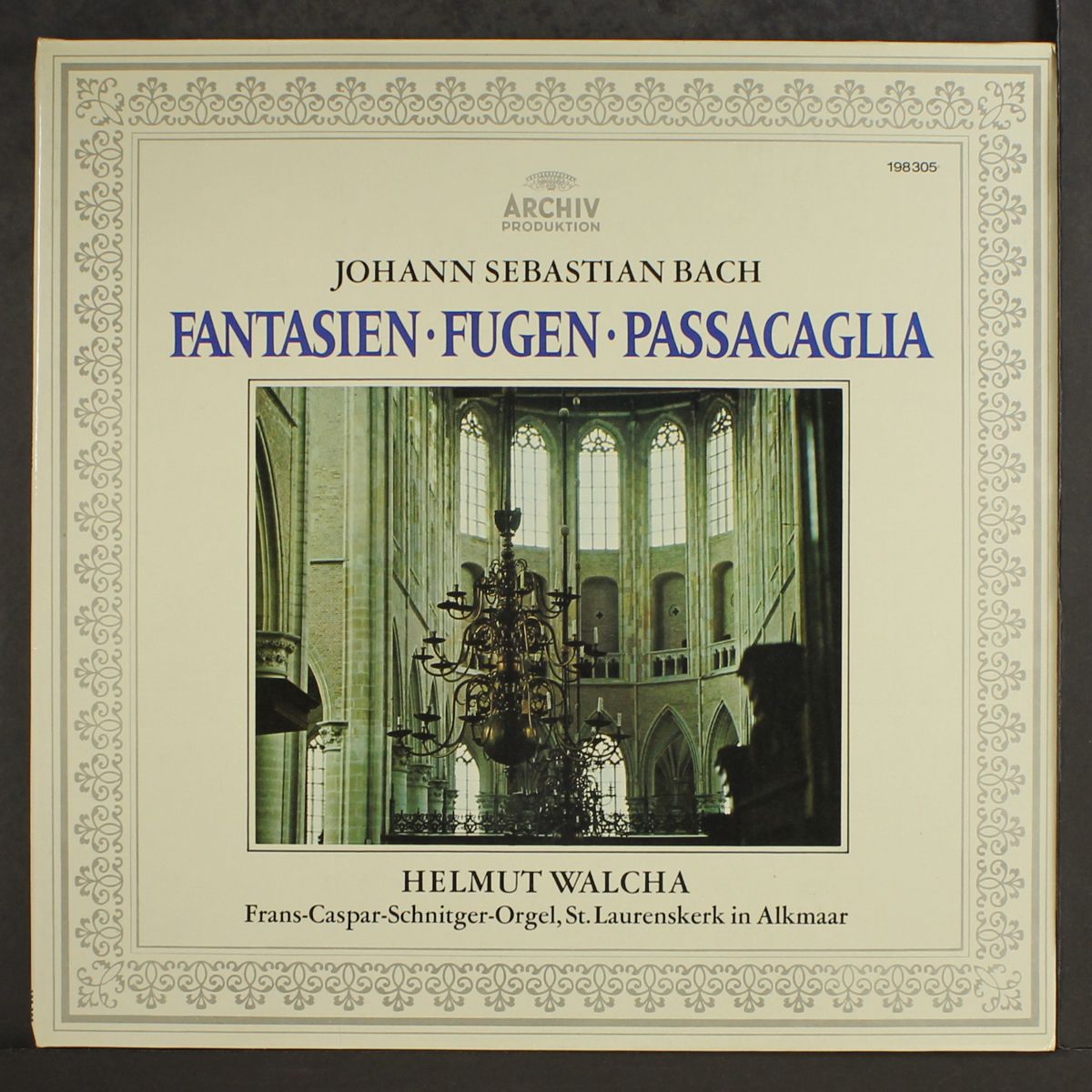 bach: orgelwerke, bwv 542, 572, 562, 582 & 537 by HELMUT WALCHA