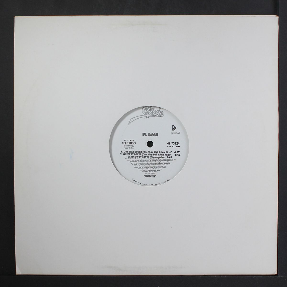 one way lover by FLAME
