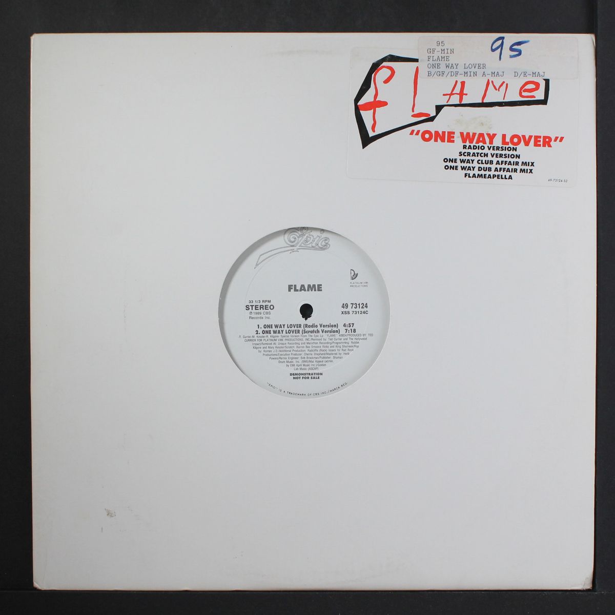 one way lover by FLAME