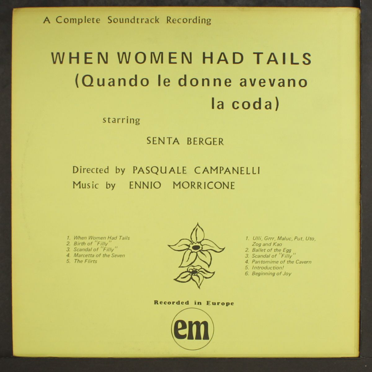 when women had tails by SOUNDTRACK