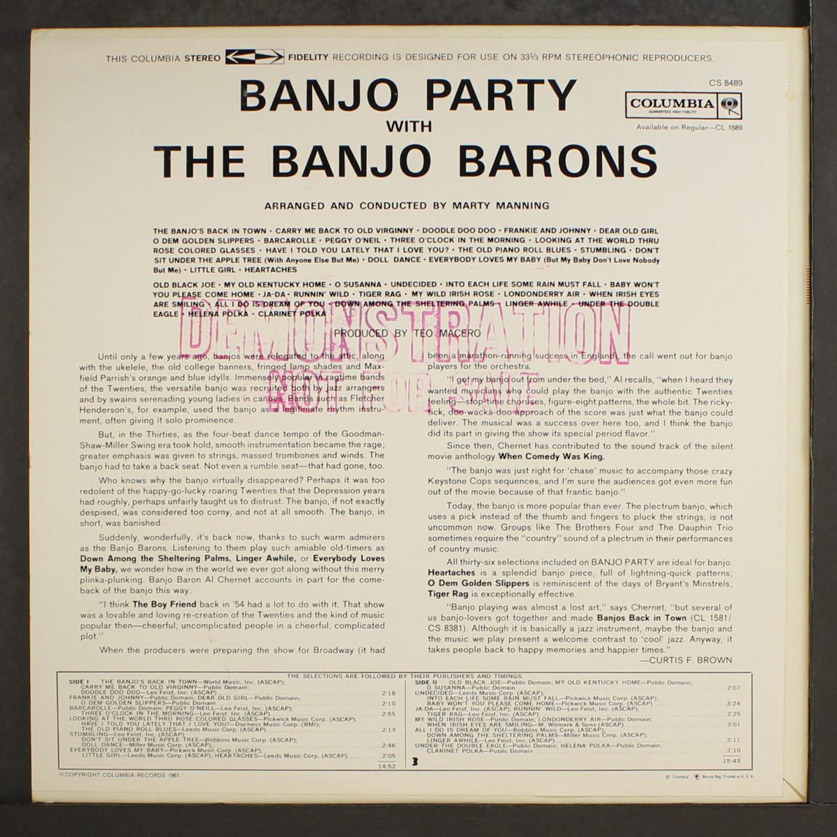 banjo party with by BANJO BARONS