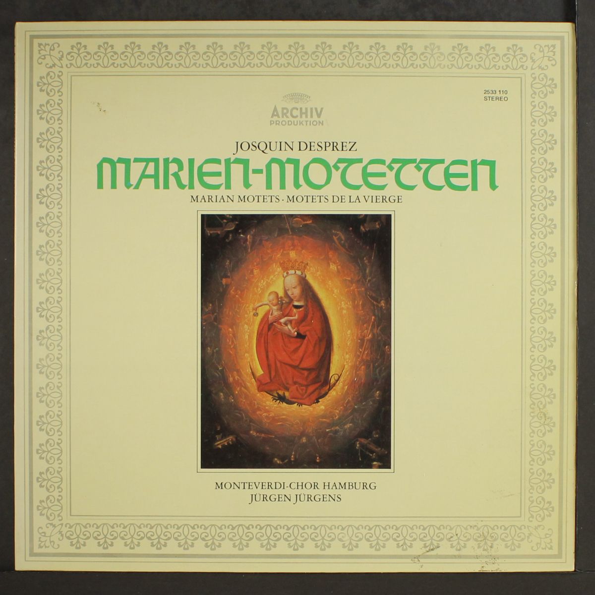 desprez: marian motets by JURGEN JURGENS