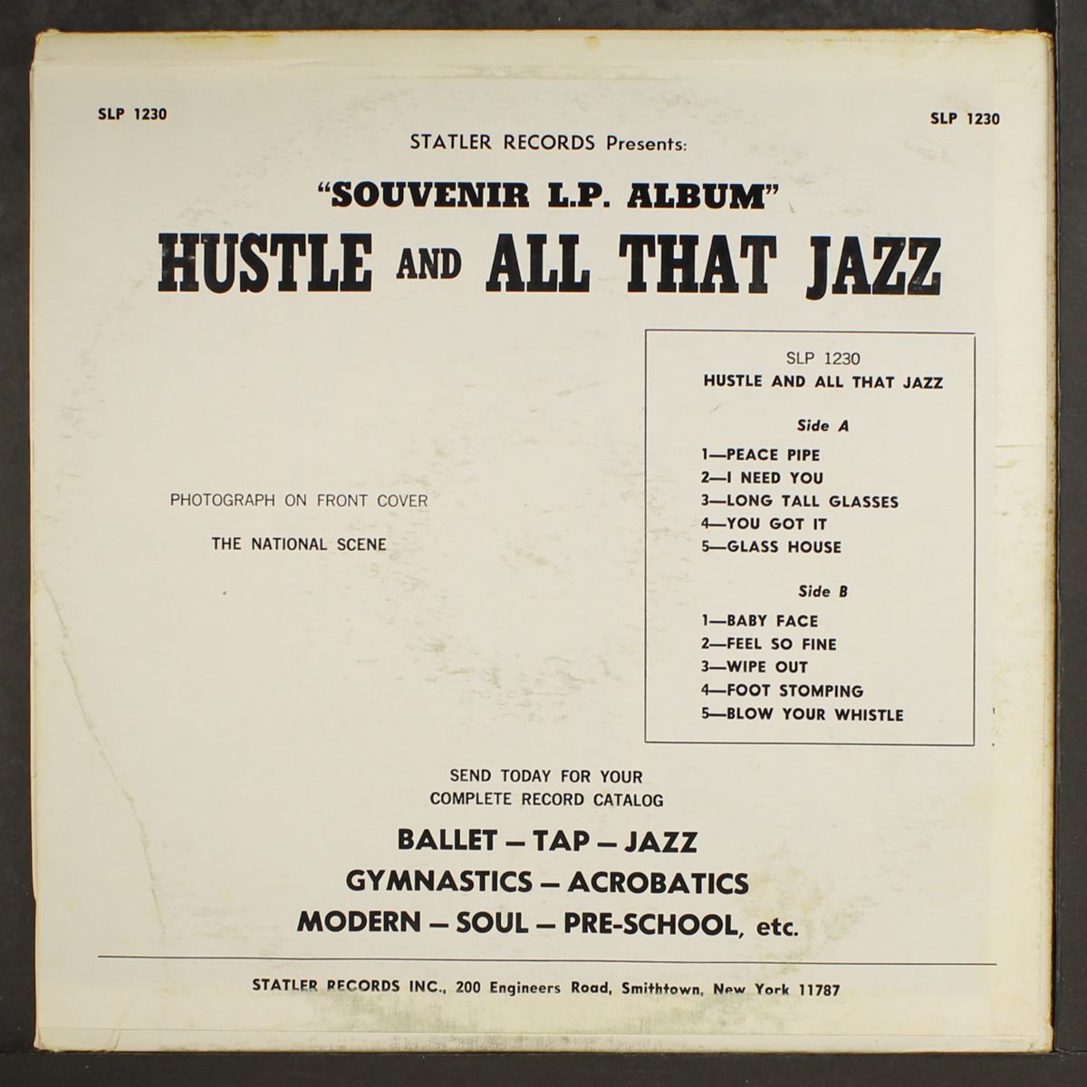 hustle and all that jazz by NATIONAL SCENE