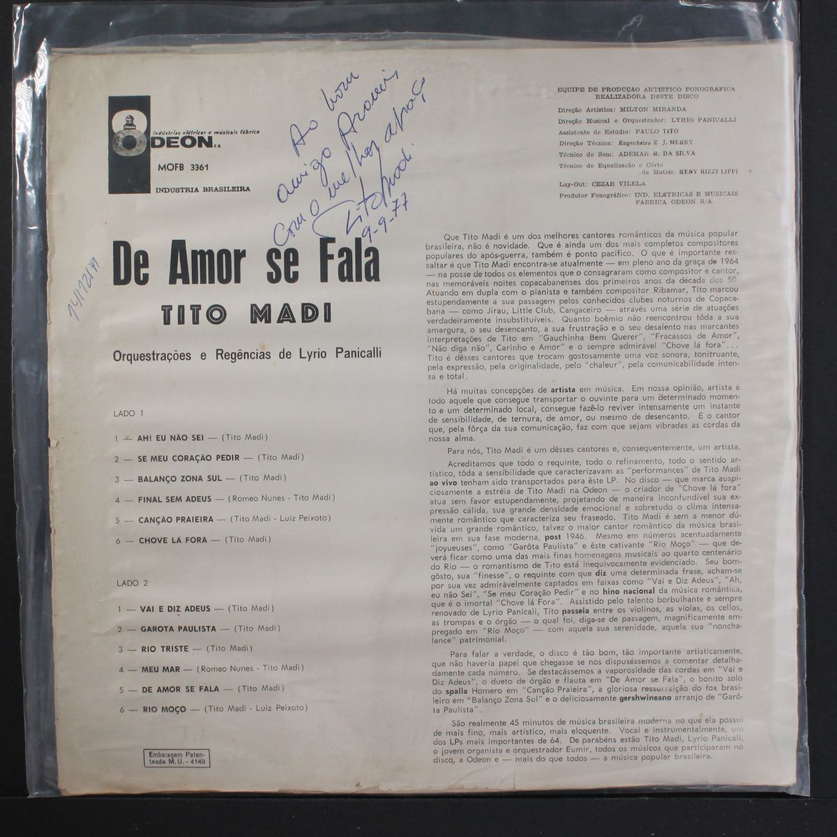 de amor se fala by TITO MADI