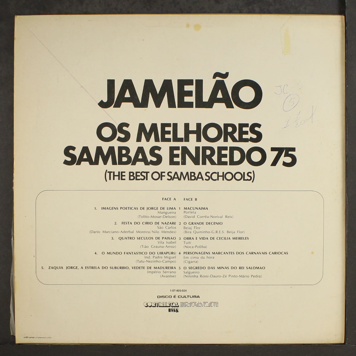 os melhores sambas enredo 75 by JAMELAO