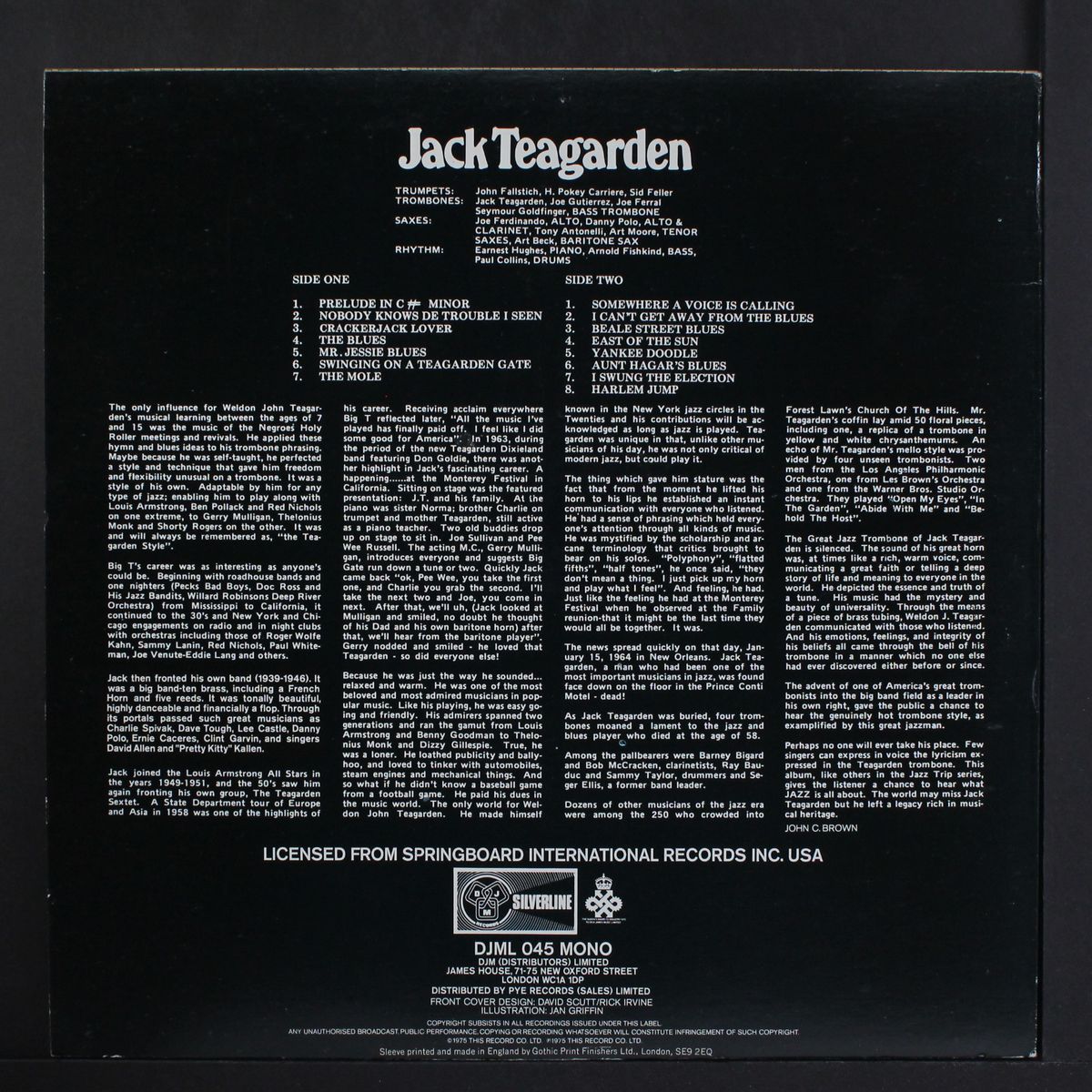 teagarden by JACK TEAGARDEN