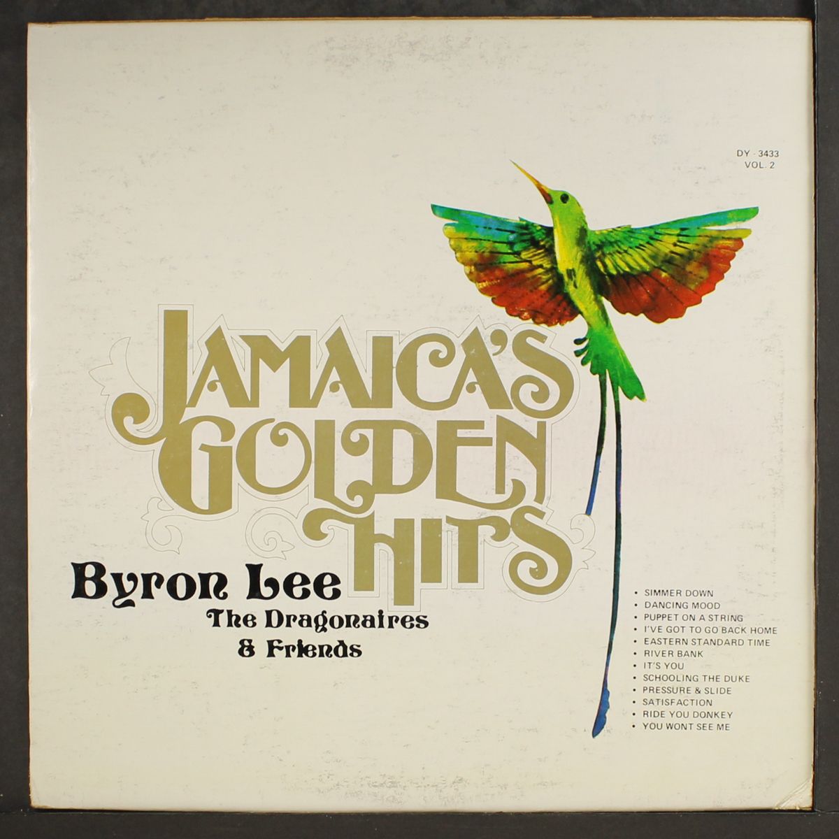 jamaica's golden hits vol. 2 by BYRON LEE