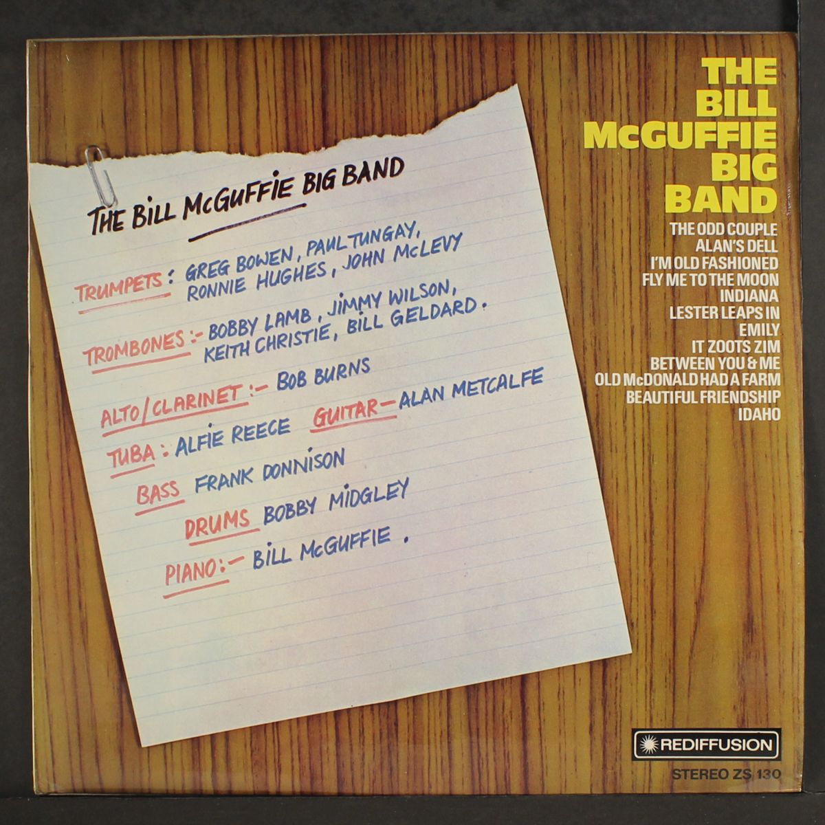 bill mcguffie's big band by BILL MCGUFFIE