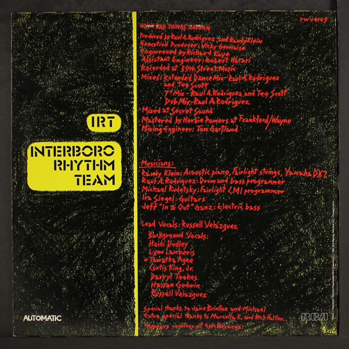 when bad things happen by INTERBORO RHYTHM TEAM