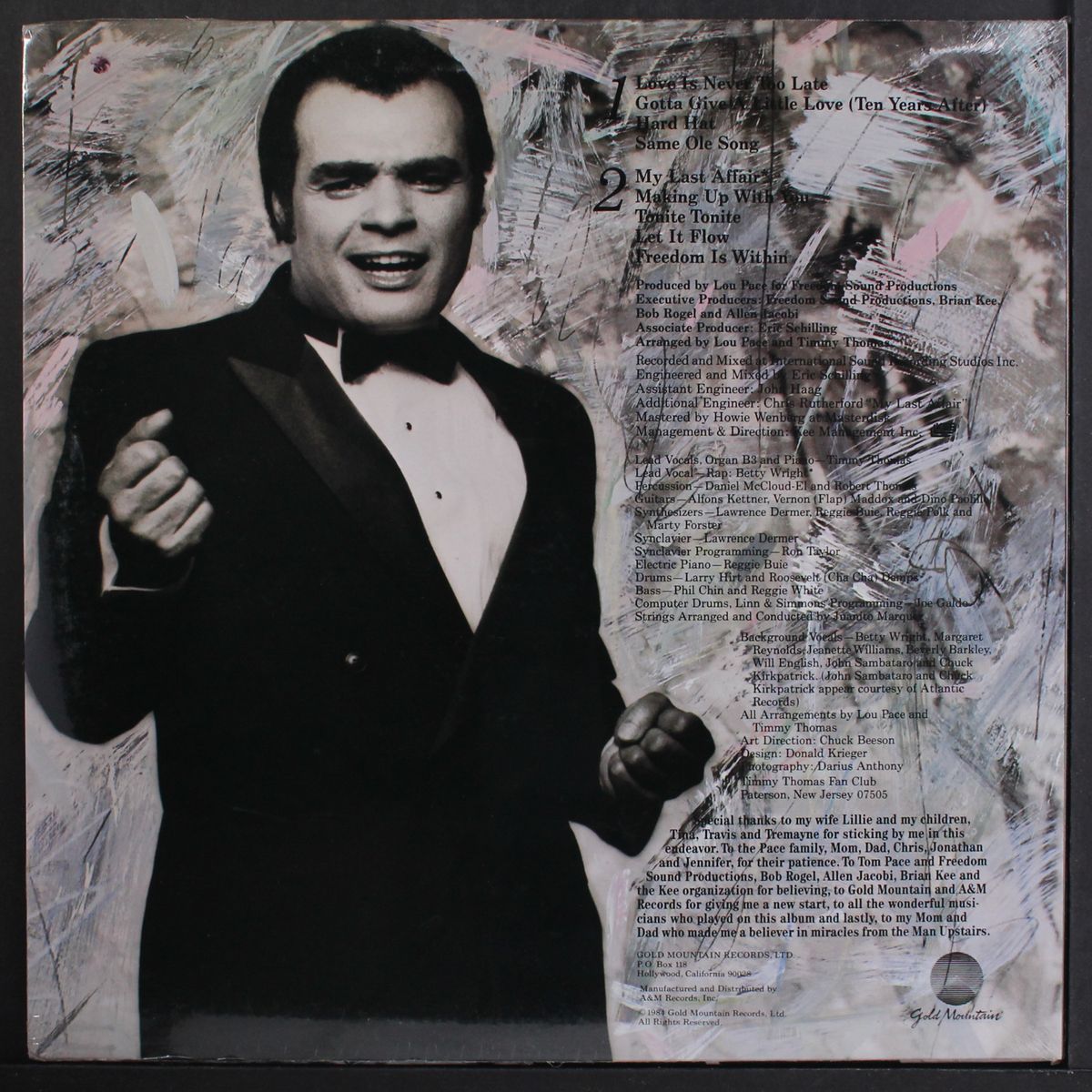 gotta give a little love by TIMMY THOMAS