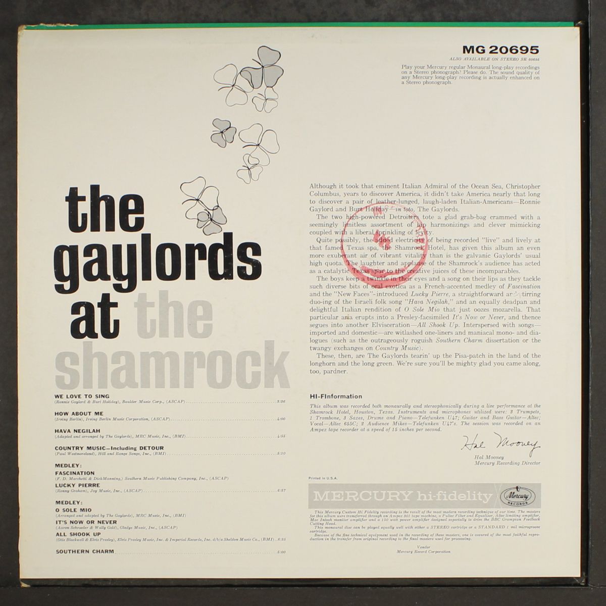 at the shamrock by GAYLORDS