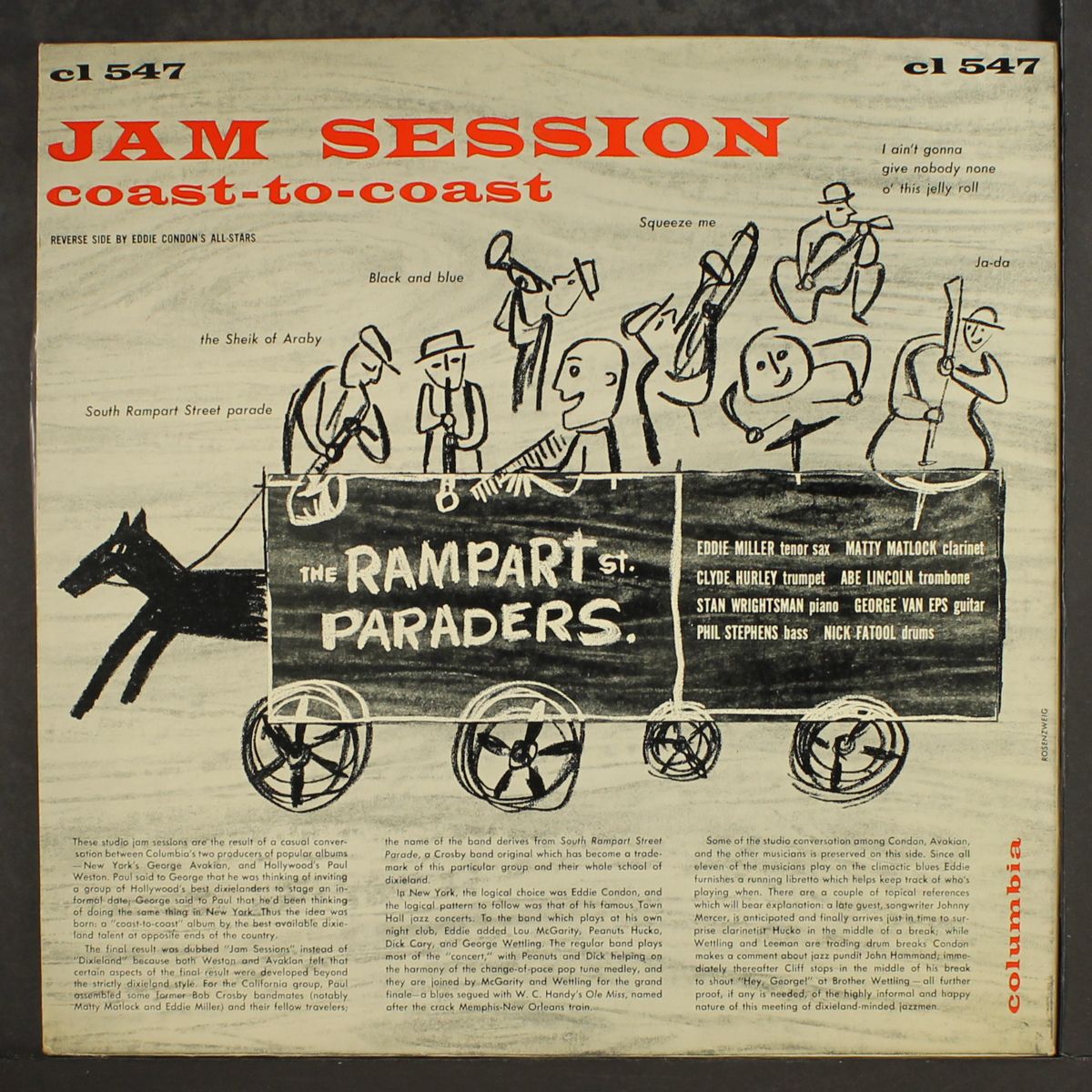 jam session coast to coast by EDDIE CONDON