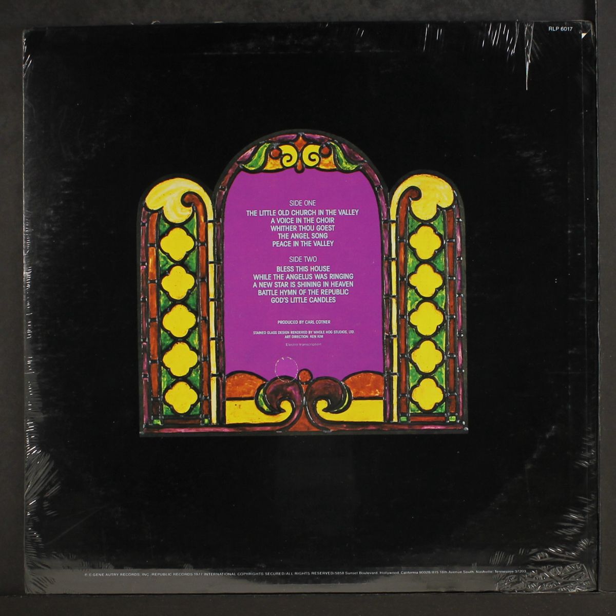 sings songs of faith by GENE AUTRY