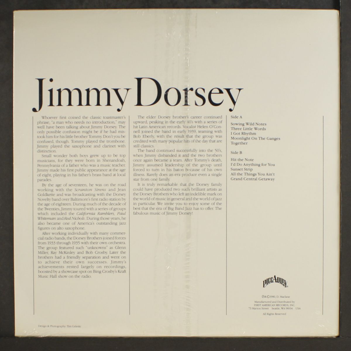 big band series / original recording by JIMMY DORSEY
