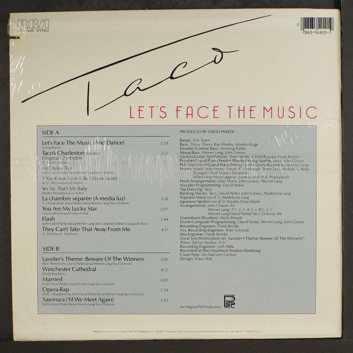 let's face the music by TACO