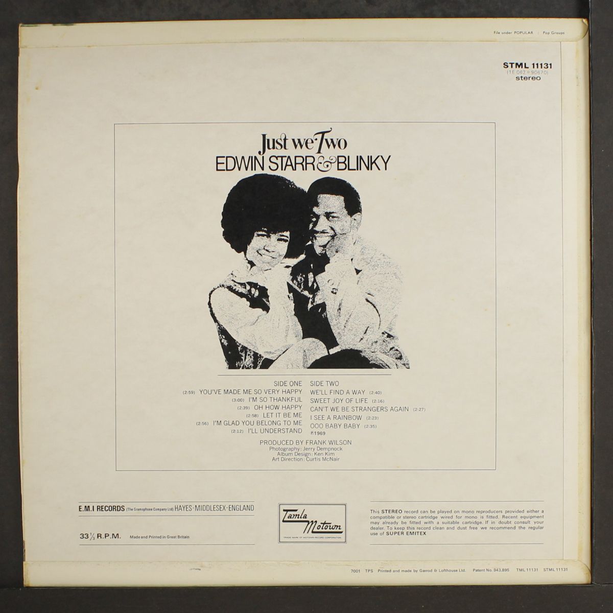 just we two by EDWIN STARR & BLINKY