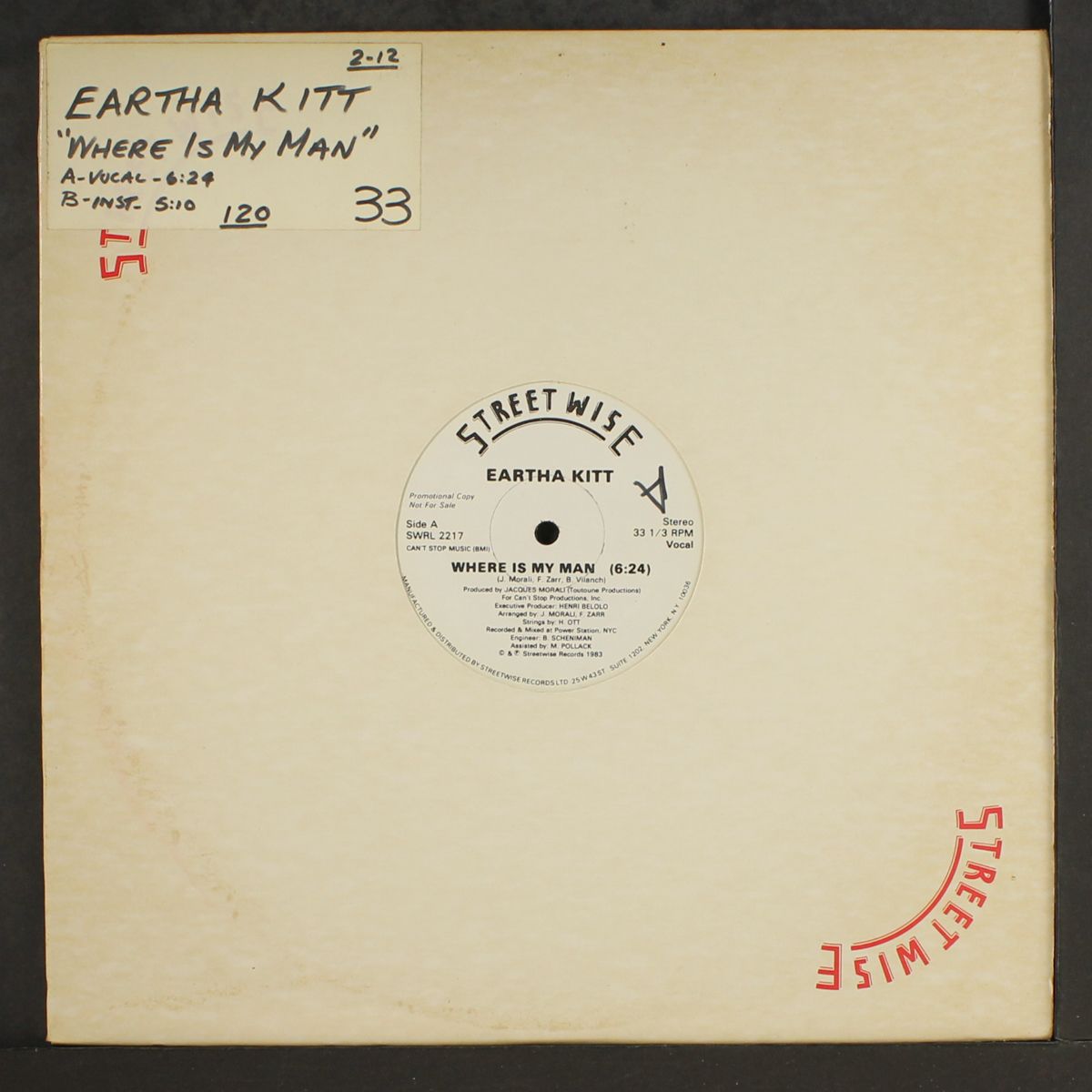 where is my man / instro by EARTHA KITT