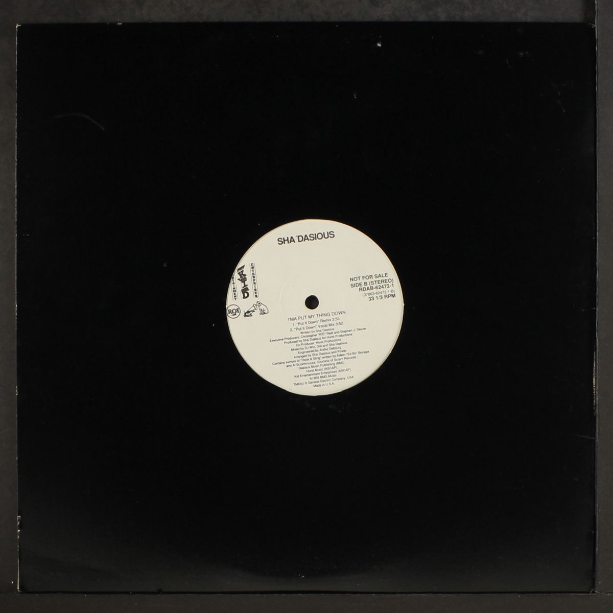 i'ma put my thing down / remix by SHA' DASIOUS