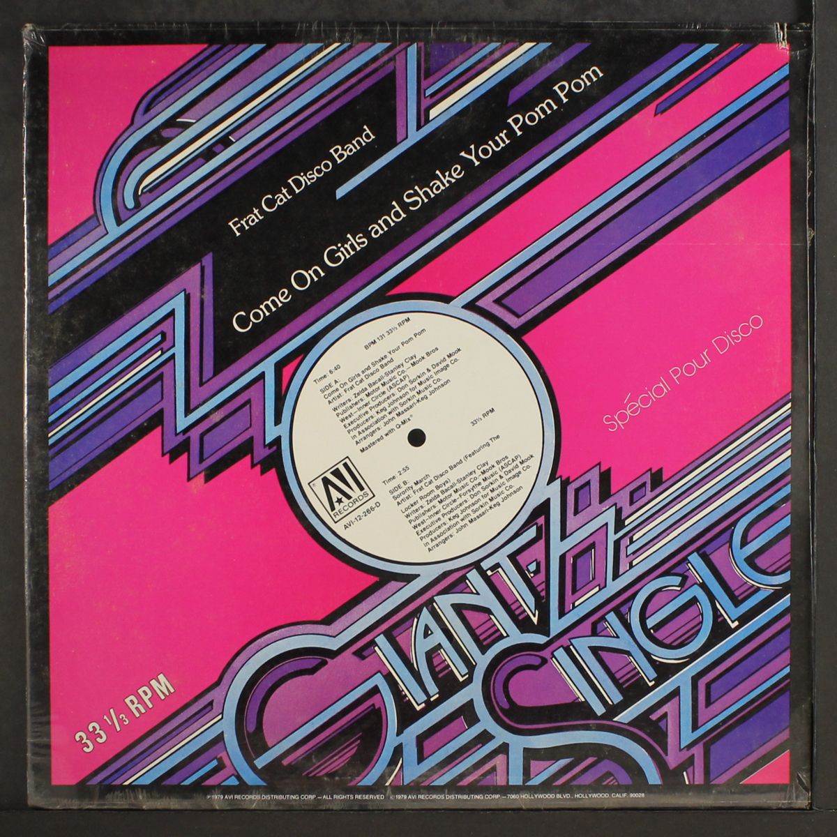 come on and shake your pom pom by FRAT CAT DISCO BAND