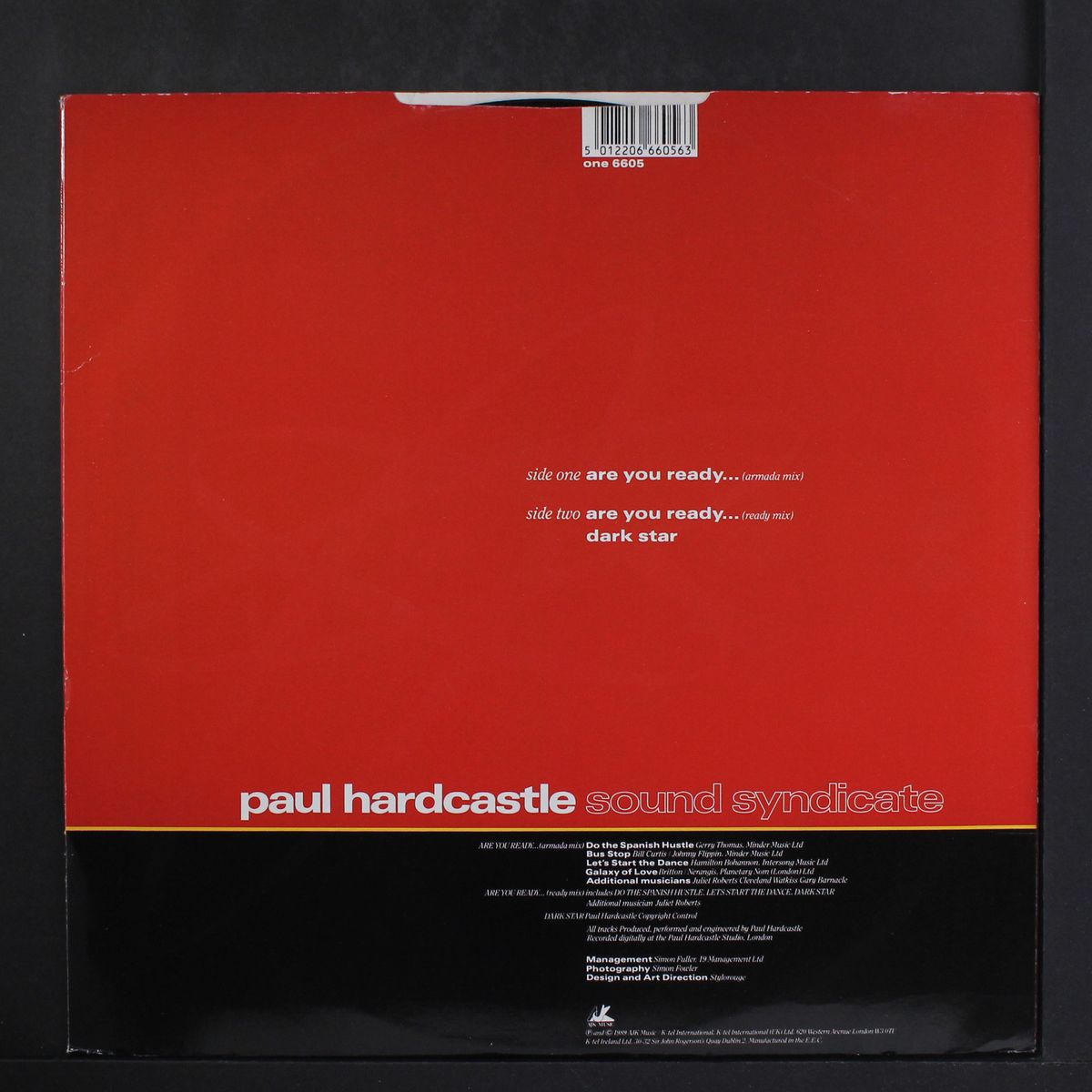 are you ready / dark star by PAUL HARDCASTLE