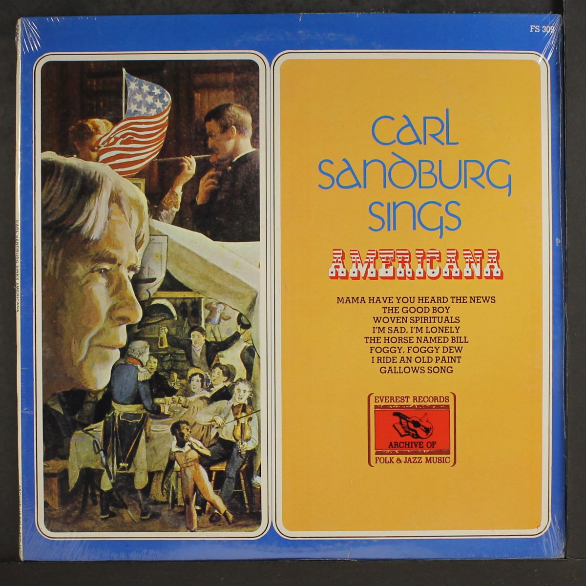 sings americana by CARL SANDBURG