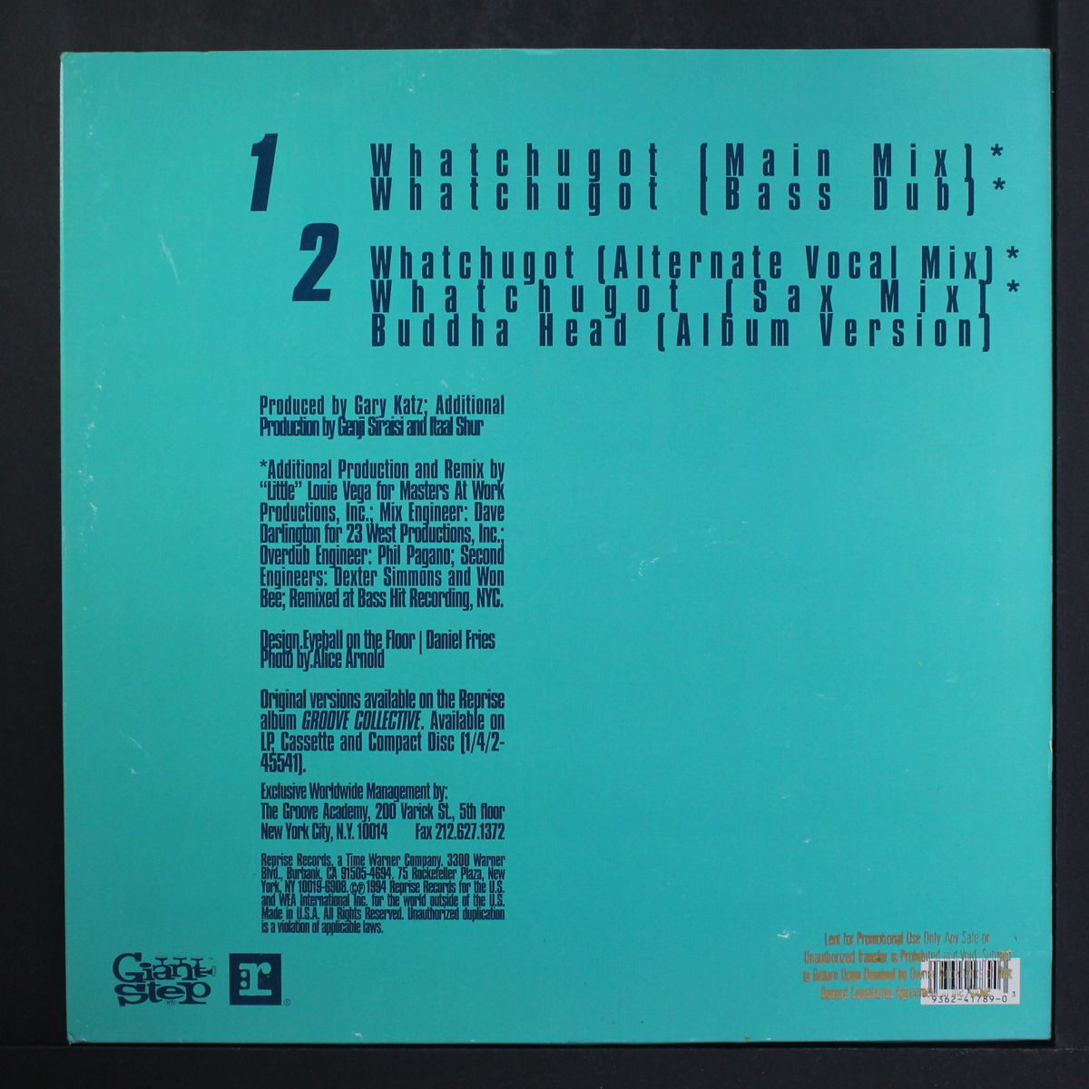 whatchugot / buddha head by GROOVE COLLECTIVE