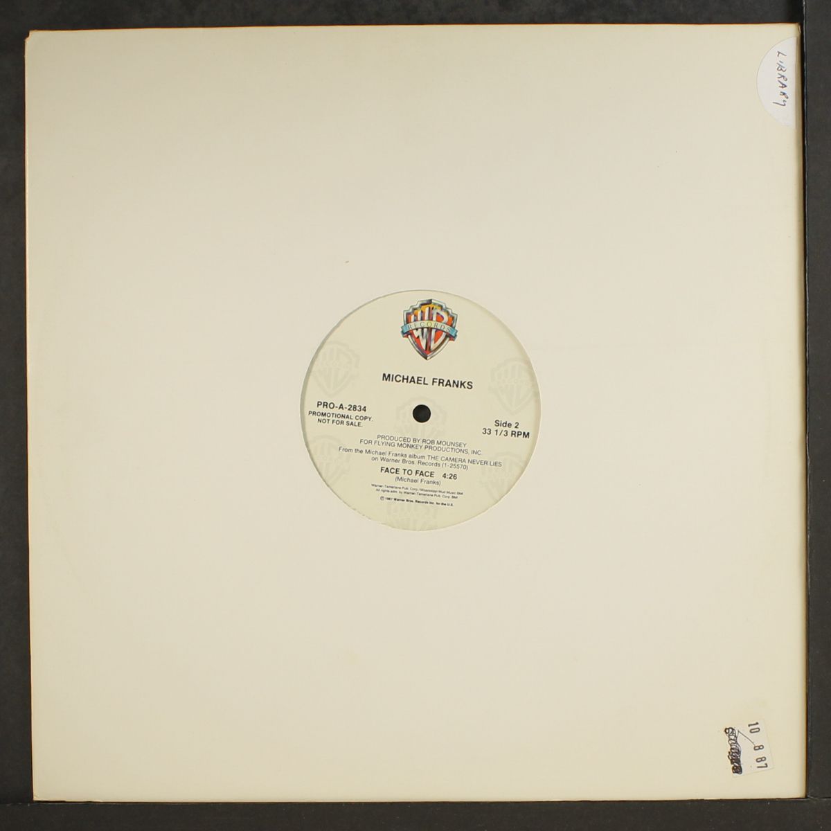 doctor sax / face to face by MICHAEL FRANKS