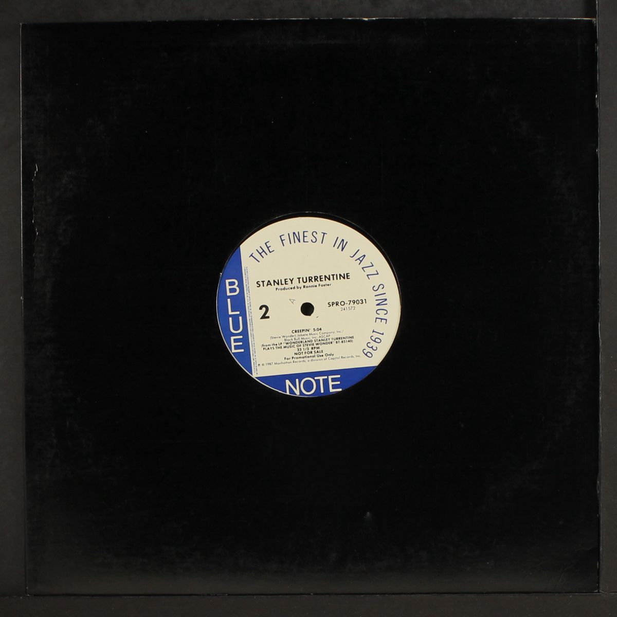 boogie on reggae woman / creepin' by STANLEY TURRENTINE
