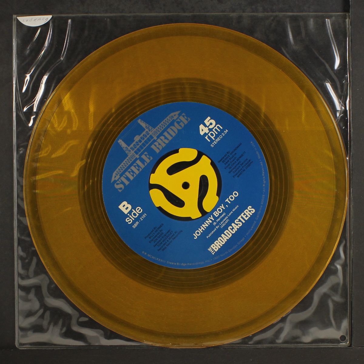don't be cruel / johnny boy, too by BROADCASTERS