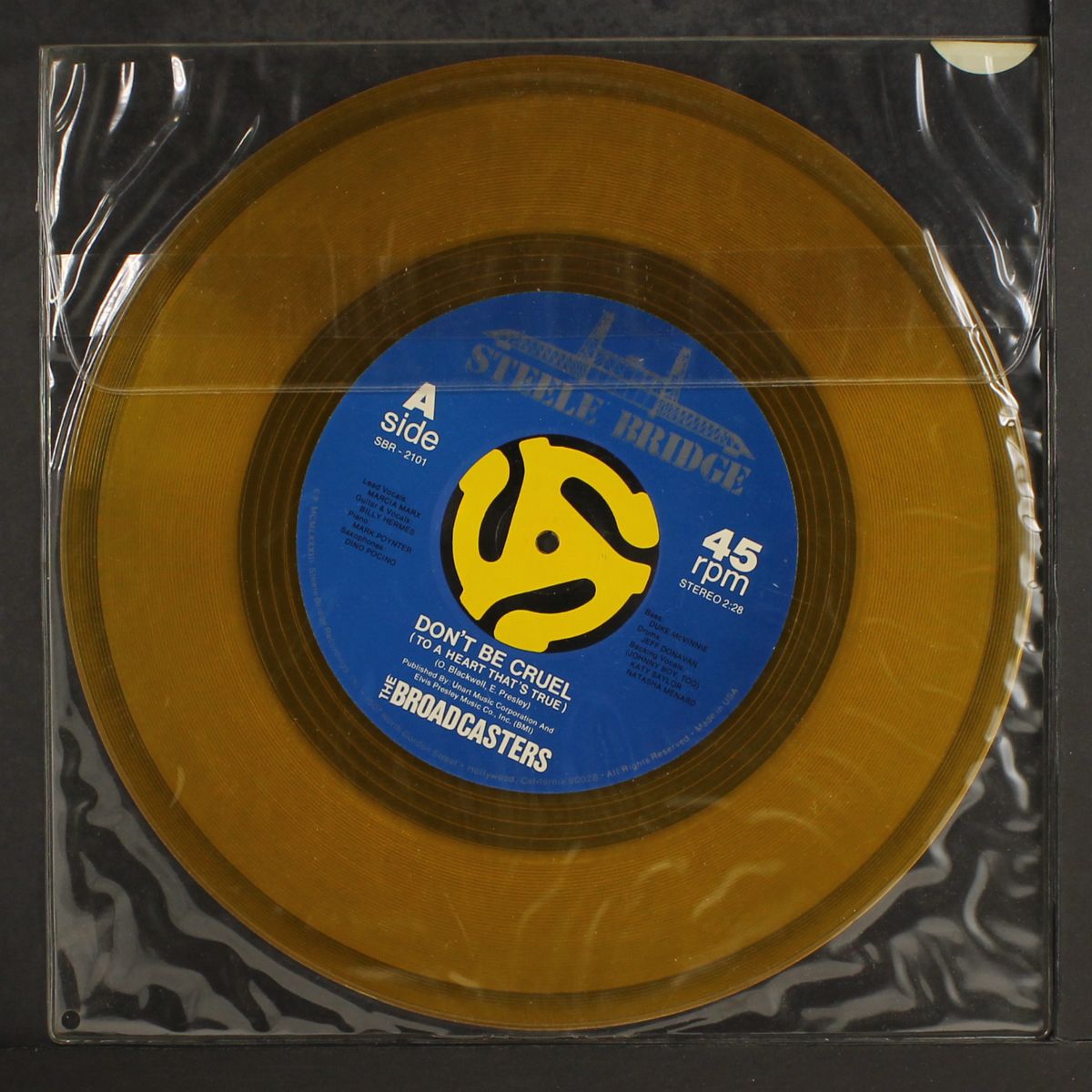 don't be cruel / johnny boy, too by BROADCASTERS