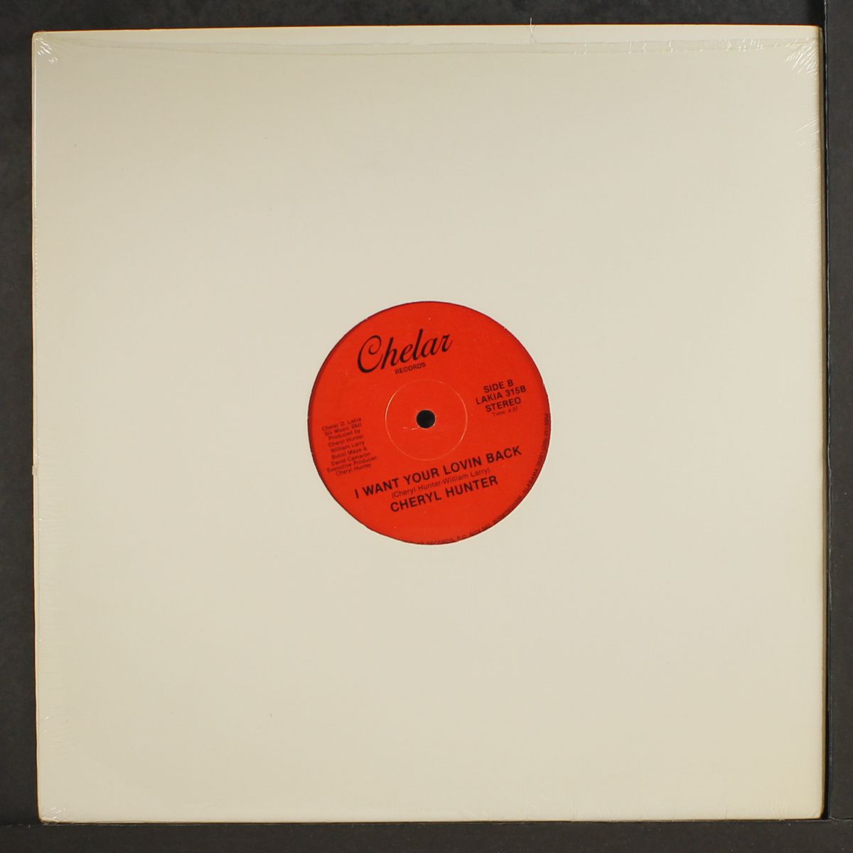 what about me / i want your lovin back by CHERYL HUNTER