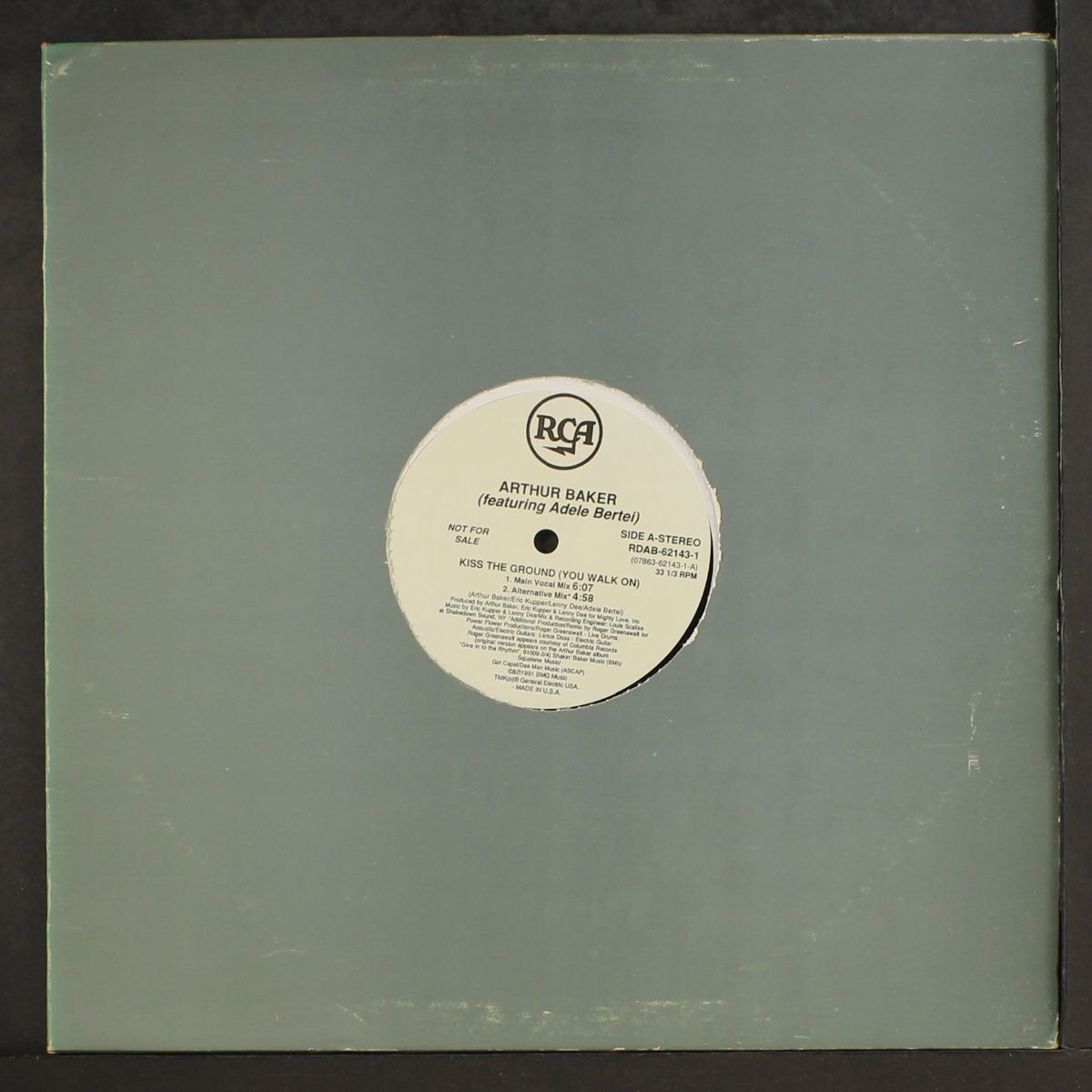 kiss the ground (you walk on) by ARTHUR BAKER