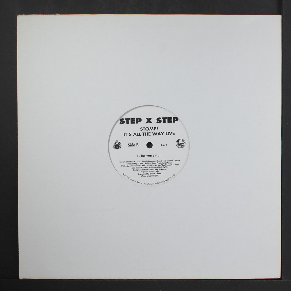 stomp! it's all the way live by STEP X STEP