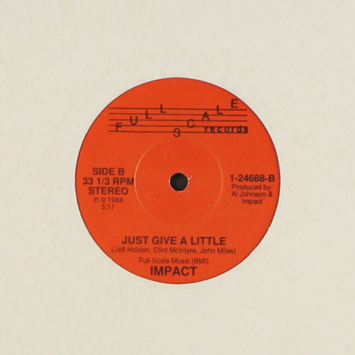 i'm here / just give a little by IMPACT