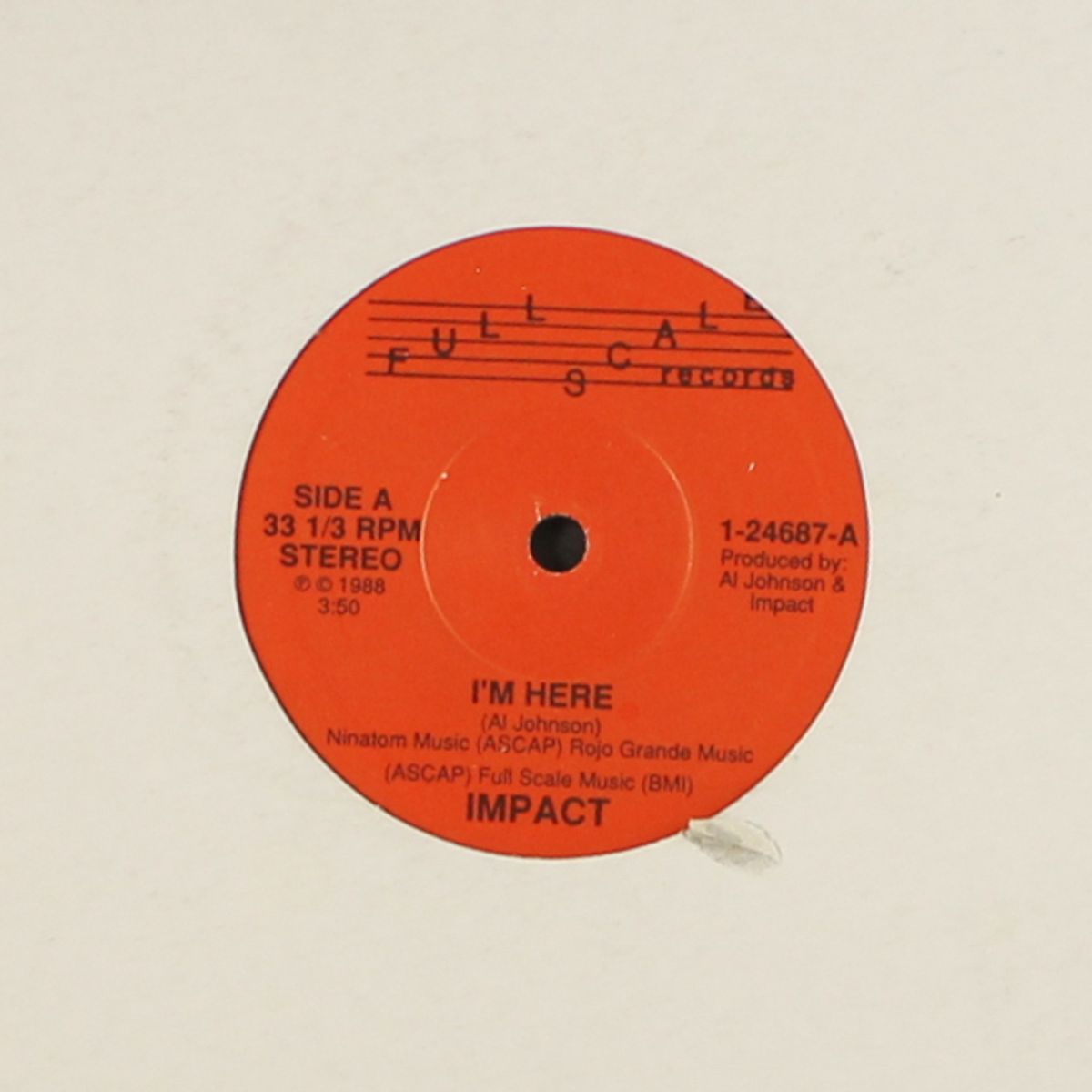 i'm here / just give a little by IMPACT