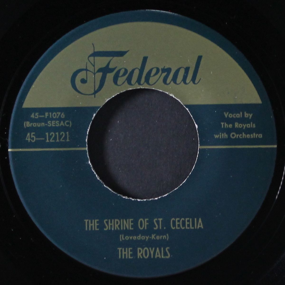 the shrine of st. cecelia / i feel so blue by ROYALS