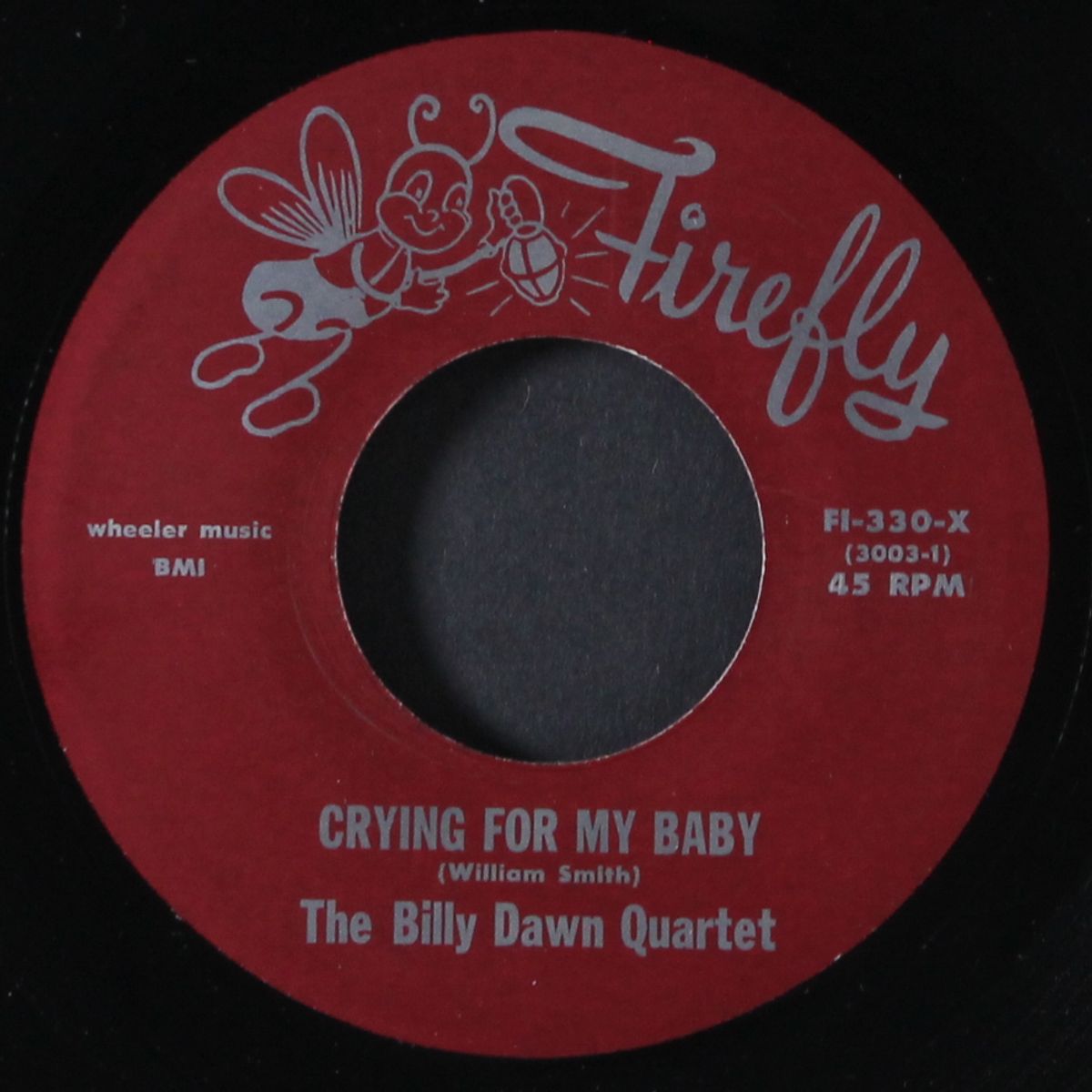 crying for my baby / tonight must live on by BILLY DAWN QUARTET