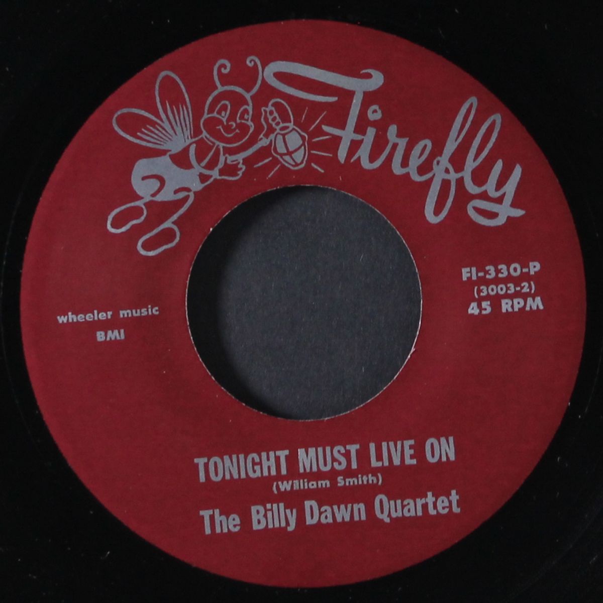 crying for my baby / tonight must live on by BILLY DAWN QUARTET