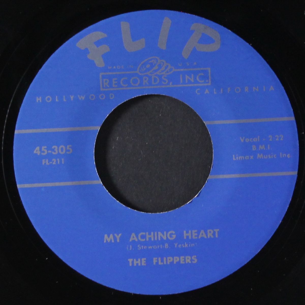 my aching heart / you yakity yak too much by FLIPPERS