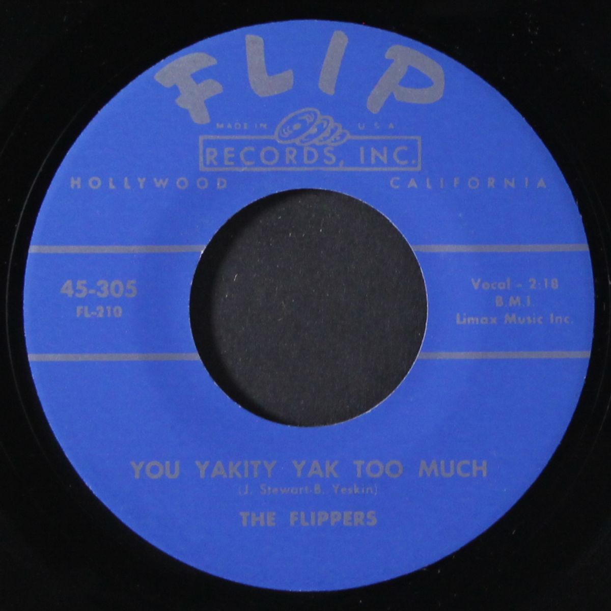 my aching heart / you yakity yak too much by FLIPPERS